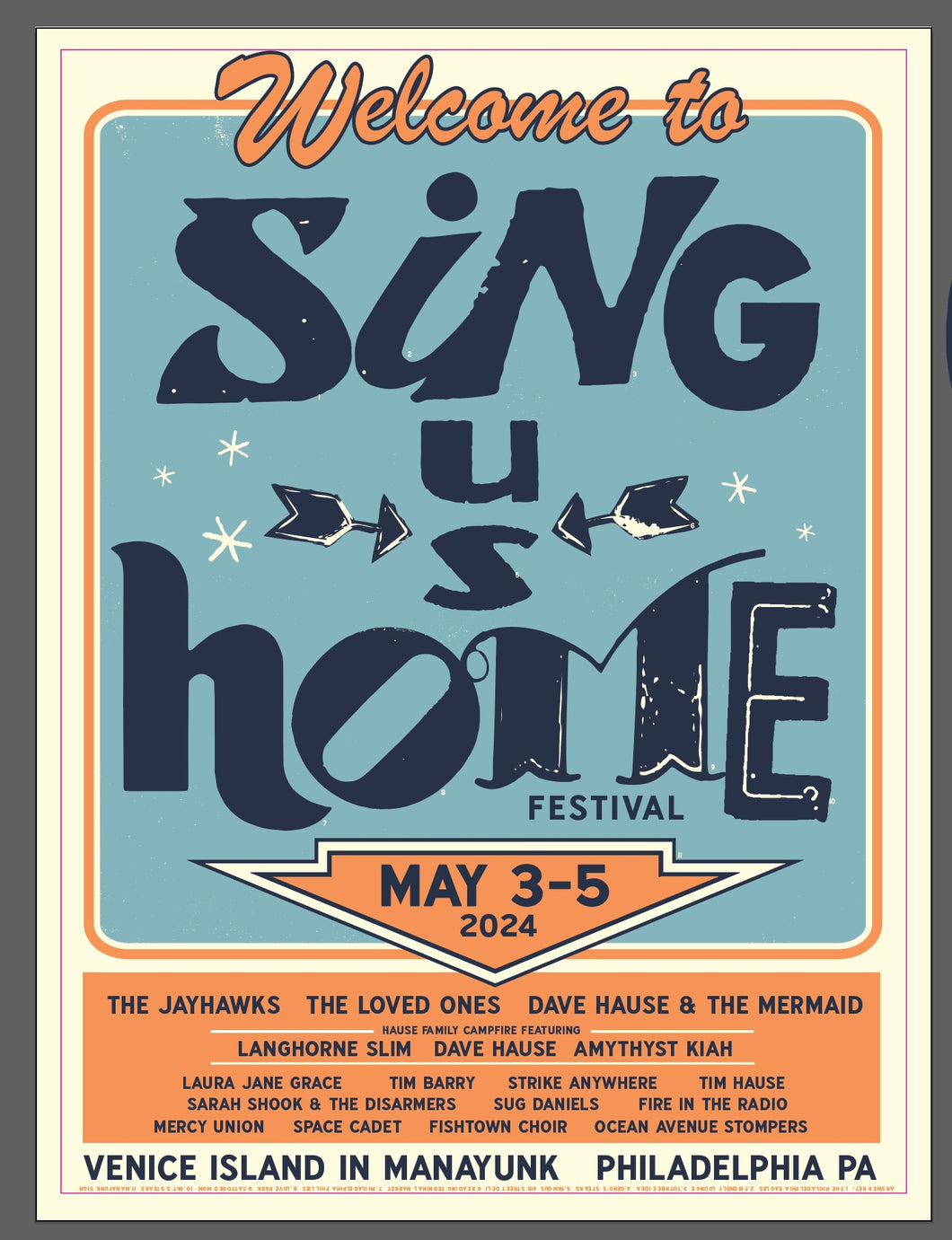 Sing Us Home 2024 Poster